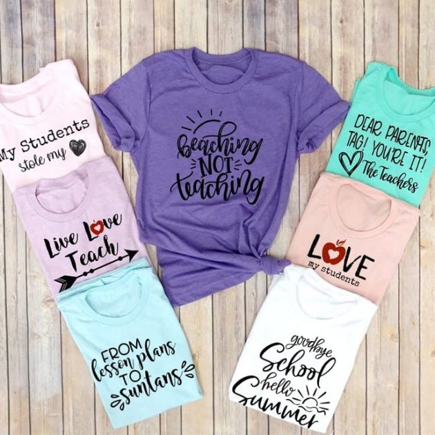 Get Fun Teacher Tees for only $13.99 + shipping!