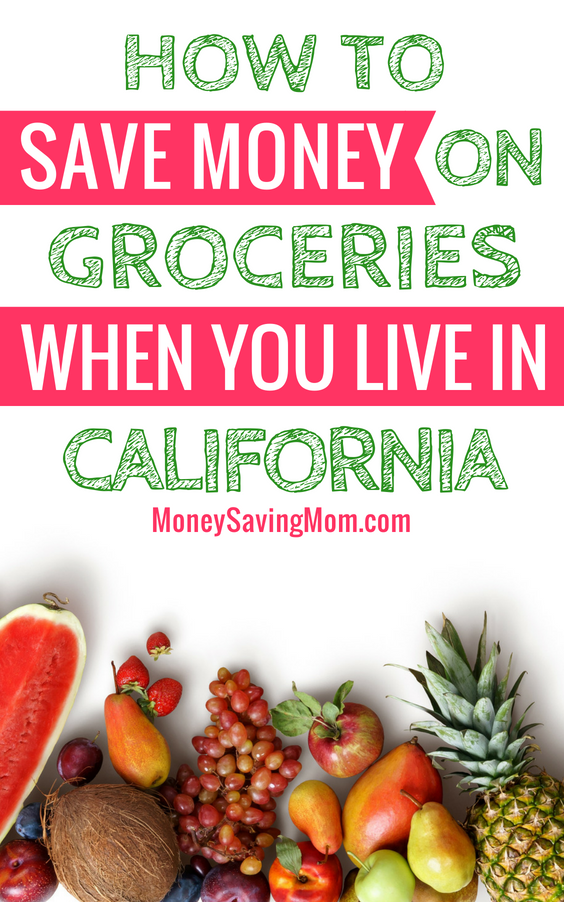Trying to save money on groceries in California? It's not as hard as it seems! Read this!!