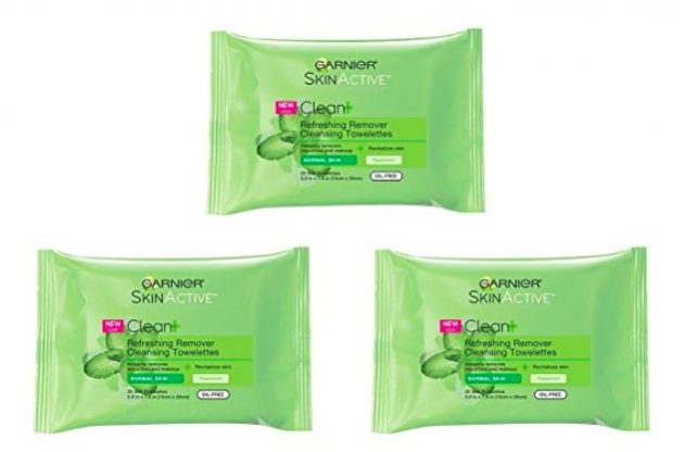 Garnier SkinActive Facial Wipes (3 pack) only $6.67 shipped!