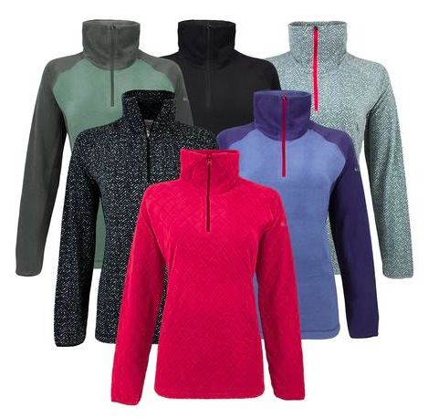 *HOT* Get a 3-Pack of Columbia Women’s 1/2 Zip Fleece Pullovers for just $44 shipped!