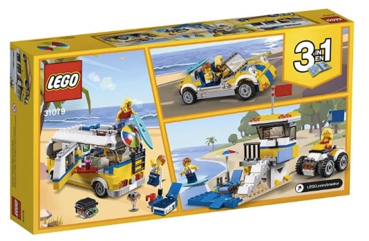 Lowest Prices on LEGO Creator 3in1 Sunshine Surfer Van + LEGO City Heavy Cargo Transport Sets!