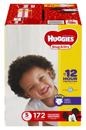 Huggies Snug & Dry Diapers, Size 5, 172 count only $25.71 shipped!