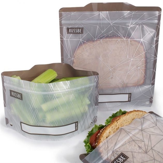 Reusable Snack & Sandwich Bags (Set of 4) only $5.99 + shipping!