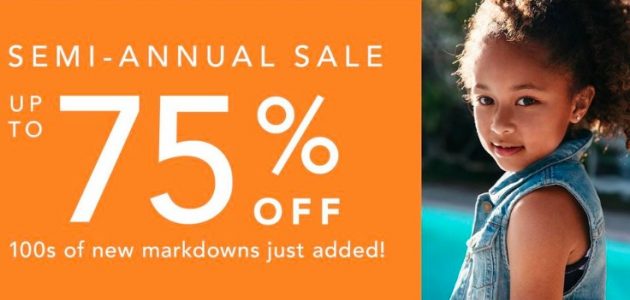 Gymboree: Up to 75% off Clearance + Free Shipping!