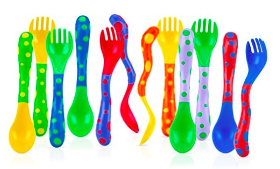 Nuby 4-Pack Spoons and Forks just $2.77!