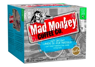 Mad Monkey Coffee K-Cups (48 count) only $14.29 shipped!