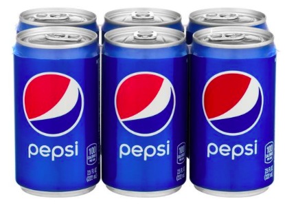 Pepsi Mini-Cans 6-Pack only $1.29 at Target!