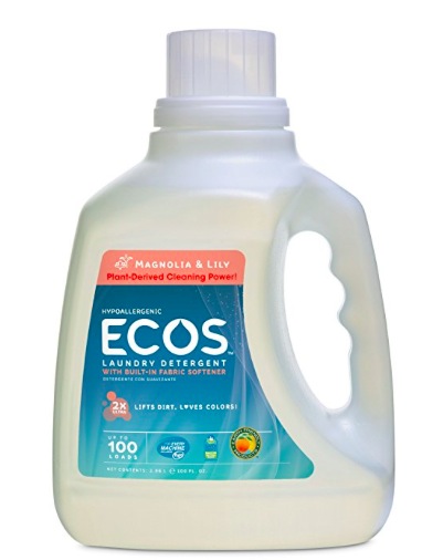 Earth Friendly ECOS 2x Liquid Laundry Detergent, 100 oz (Pack of 2) only $9.98!