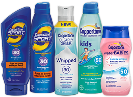 Over 50% off Coppertone Sunscreen at Walmart!