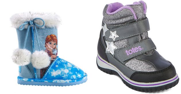 80% off Toddler Winter Boots including Disney, Totes and Okie Dokie!