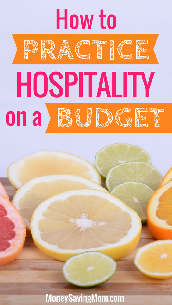 hospitality on a budget