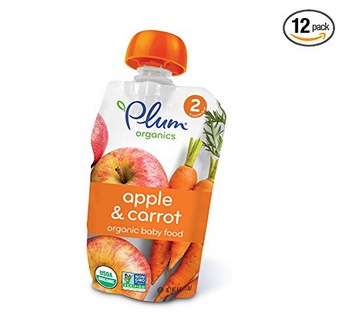 Plum Organics Stage 2, Apple and Carrot (12 pack) only $9.07 shipped!