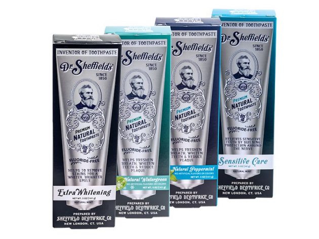 Free Sample of Dr. Sheffield’s Toothpaste