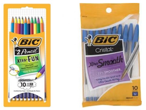 BIC Stationery Items only $0.77 at Walmart!