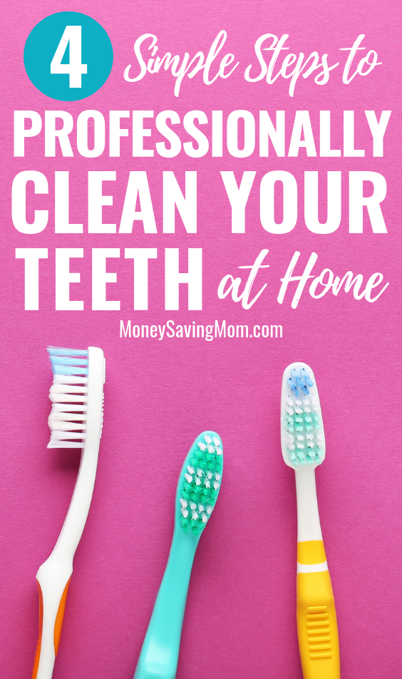 Can't afford dental care regularly? Try these tips to professionally clean your teeth at home!