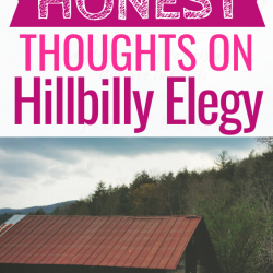 Curious about reading Hillbilly Elegy? These is a great, honest review!!