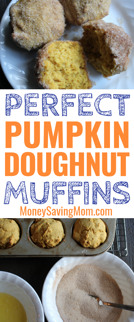 Pumpking and doughnuts mixed together? Yes, please!!