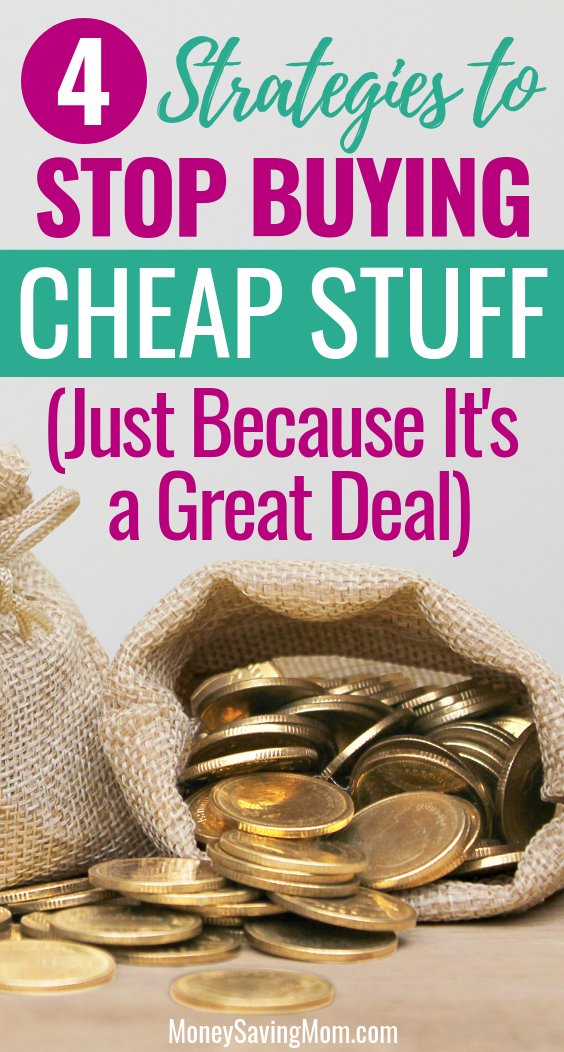 Trying to stick to your budget but keeping getting pulled in by great deals? Here's how to stop the cycle!