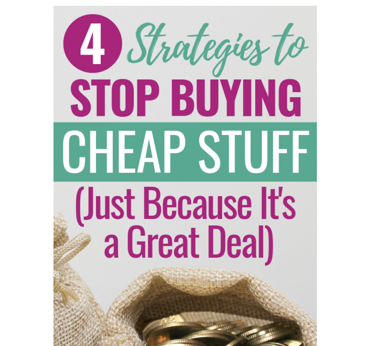 How to Stop Buying Cheap Stuff | Money Saving Mom®