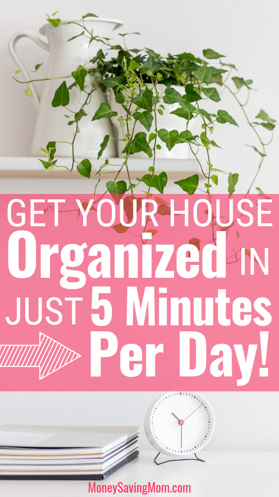 Want to get your house organized this year for good? Try this genius method!!