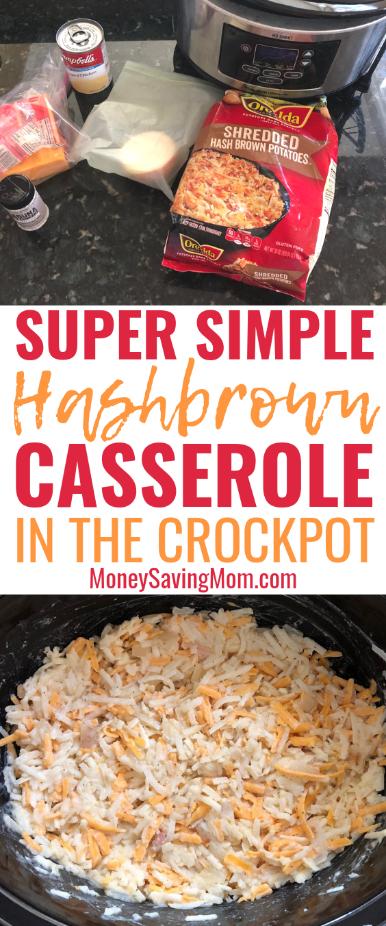 This Hashbrown Casserole is SO simple -- even when you feel like you're missing ingredients!