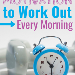 Struggling to work out each morning? Read this for motivation and practical tips!
