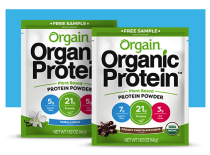 Orgain Organic Protein Sample