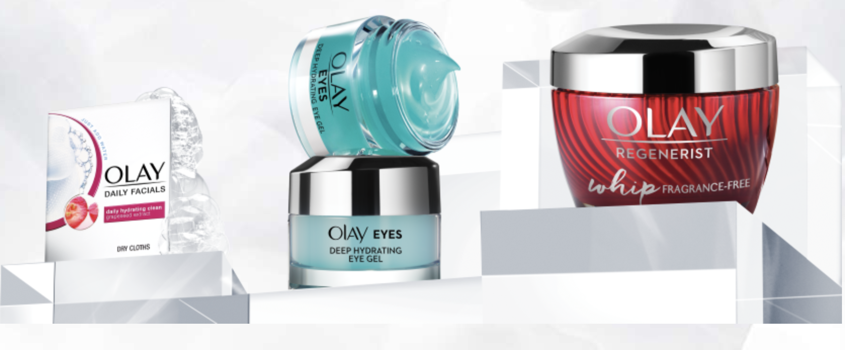 Free sample of Olay Whips