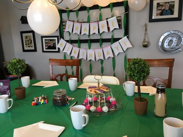 A Cup Full of Sass Hosting & Entertaining Starbucks Birthday Party