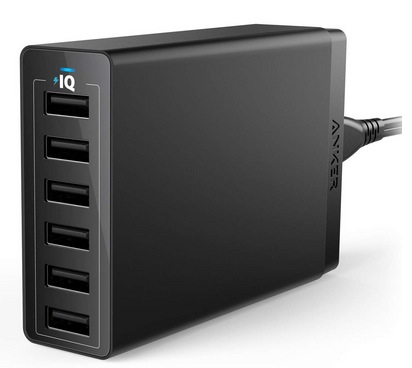 Anker 60W 6 Port USB Wall Charger