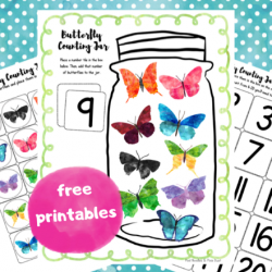 Butterfly Counting Jar Activity