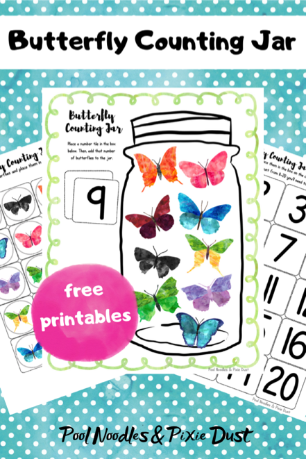 Butterfly Counting Jar Activity