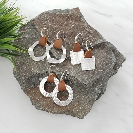 Hammered Earring Collection