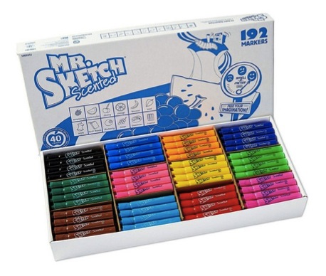 Huge Box Mr. Sketch Scented Markers
