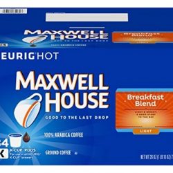 Maxwell House Breakfast Blend Coffee, K-CUP Pods