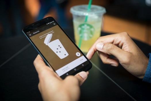 Starbucks Rewards on iPhone