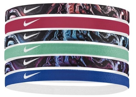 Nike Women's Printed Assorted Headbands – 6 Pack