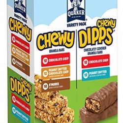 Quaker Chewy Granola Bars and Dipps Variety Pack