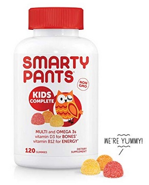 SmartyPants Kids Complete Daily Gummy Vitamins 