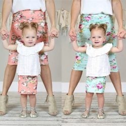 Spring Adult and Child Skirts