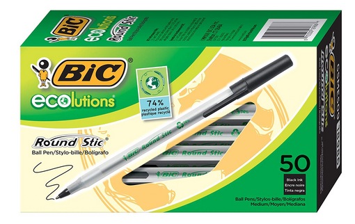 BIC Ecolutions Round Stic Ballpoint Pen