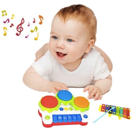 Baby Drums Musical Toys Piano