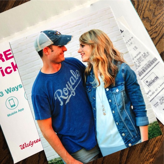 free 8x10 photo from Walgreens