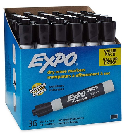 Expo 1920940 Low Odor Dry Erase Markers