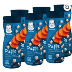 Gerber Sweet Potato Puffs Six Pack