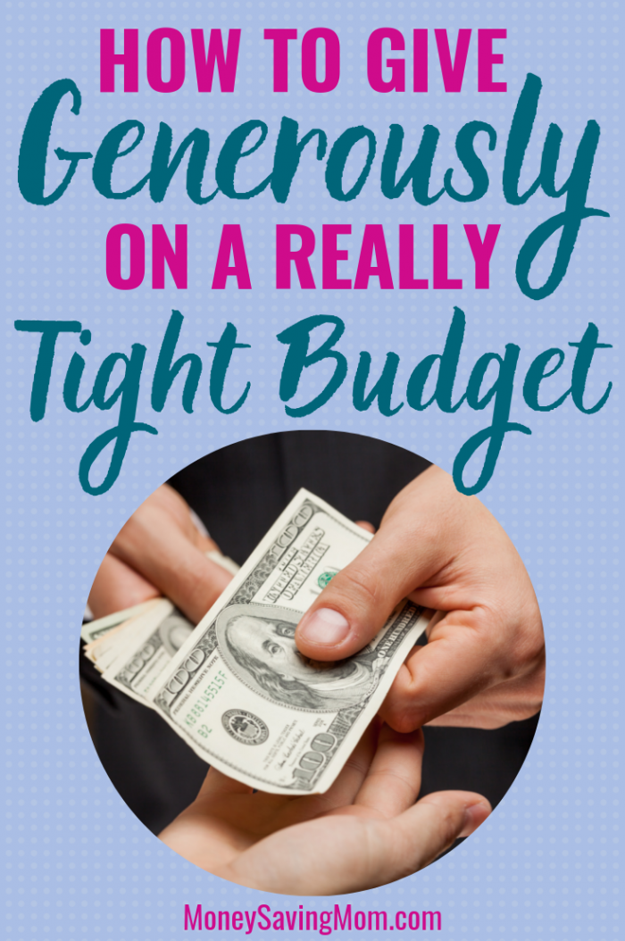 How to Give Generously on a Tight Budget