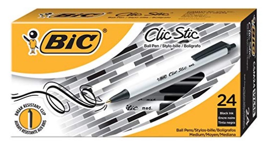 BIC Clic Stic Retractable Ball Pen