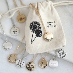 Stamped Gift Necklace
