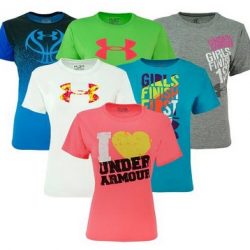 Under Armour Girl's Graphic T-Shirt Mystery 2-Pack