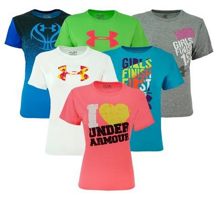 Under Armour Girl's Graphic T-Shirt Mystery 2-Pack